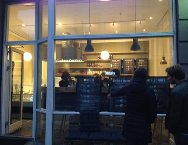 Testbutik til madsted udlejes (fra 2 mdr.) centralt i København