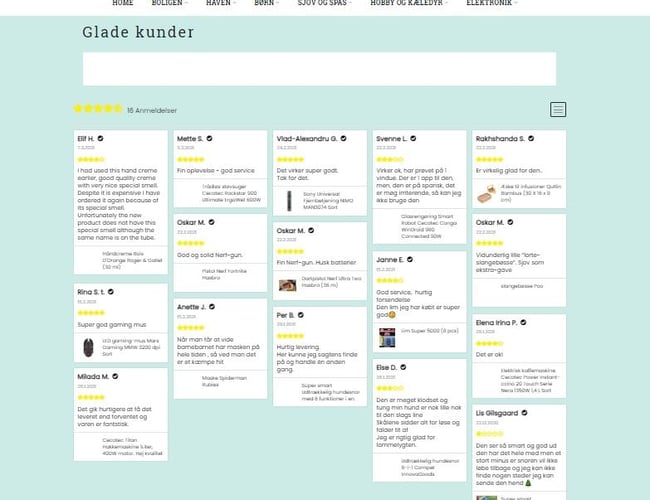 Webshop med automatiseret produktintegration sælges