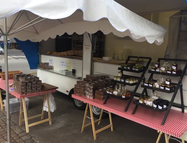 Salgsvogn med stenovn og salg af friskbagt brød - Omsætning 1 mio kr. 2018