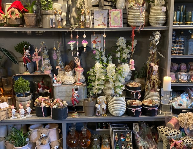 Blomsterbutik afståes