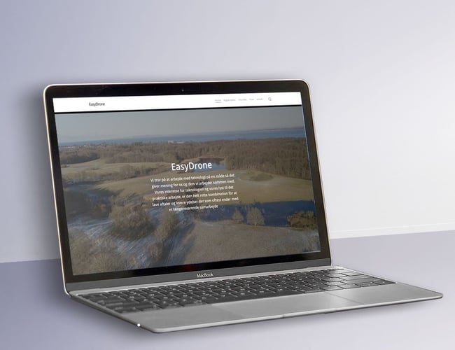 Dronevirksomhed indenfor bygge -og anlægsbranchen med aktive kunder - Overskud på 174.900 kr. 2019