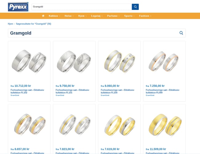 Webshop med egen mærke B2B og B2C inkl. nærketøj, mundbind, elektronis, husindretning produkter og meget mere. til salg
