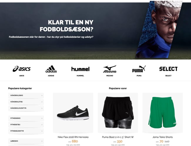 Professionel & optimeret webshop med unikke vækst- & udviklingsmuligheder