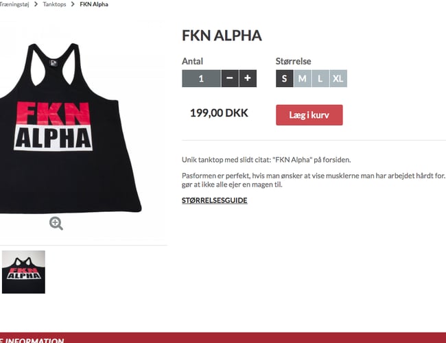 Populær webshop med stor følgeskare indenfor kosttilskud og træningstilbehør