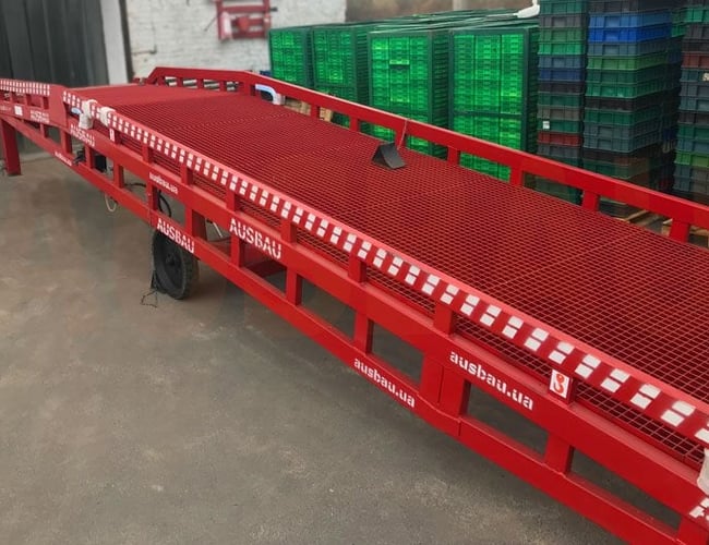 Fremragende mobil læsserampe AUSBAU direkte fra producenten 