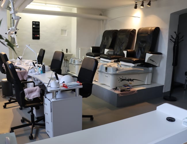 Negle salon med fantastisk placering i København