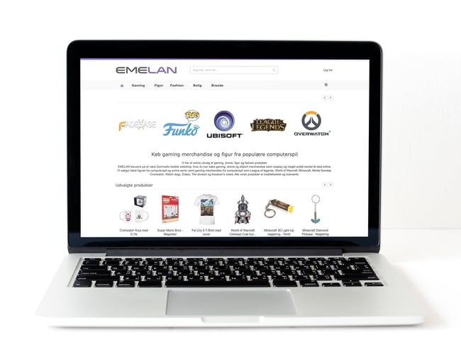 emelan.dk - Webshop med salg indenfor licenseret gaming merchandise fra computerspil