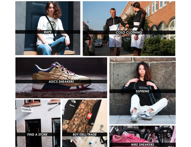 hypetrade.eu - Populær sneakershop sælges til nedsat pris