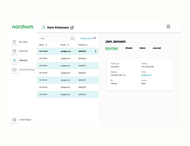 [SaaS virksomhed] Tid er penge - Behandlere sparer begge dele med Nordiums booking- og administrationssoftware.