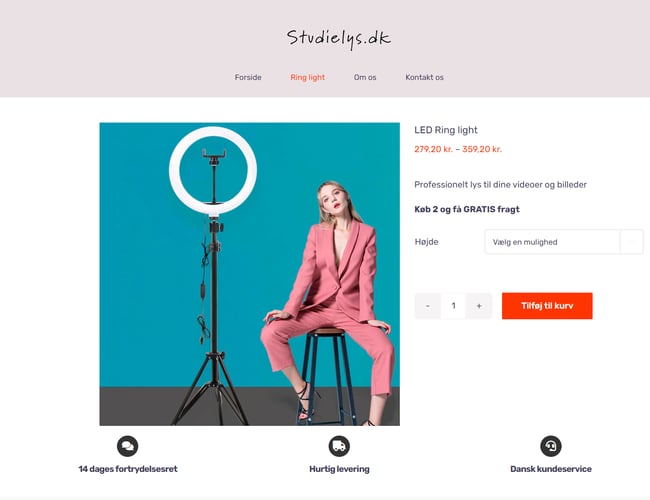 Webshop med stort potentiale og fængende domænenavn