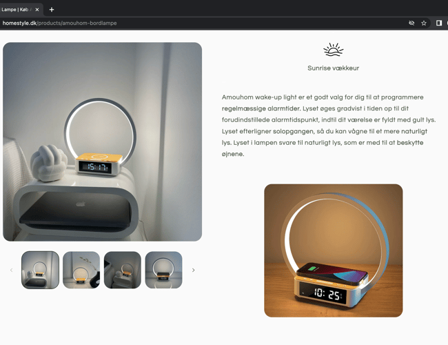 HOMESTYLE l 100% køreklar dropshipping hjemmeside til salg