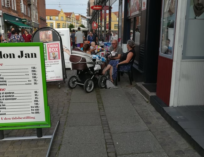 Stegepande Sushi og kinesisk mad - Daglig omsætning på 5000 kr. Nykøbing Falster