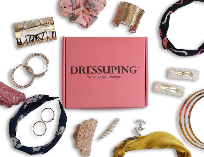 DRESSUPING - Subscription box med accessories koncept 