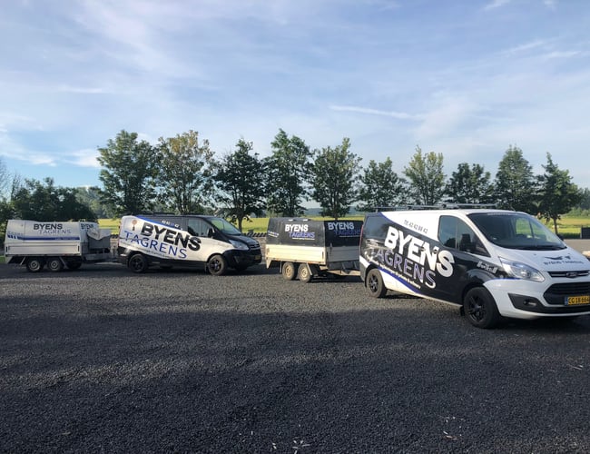 Danmarks førende tagrenser/tagmaler virksomhed - Overskud før skat 2.100.000 DKK