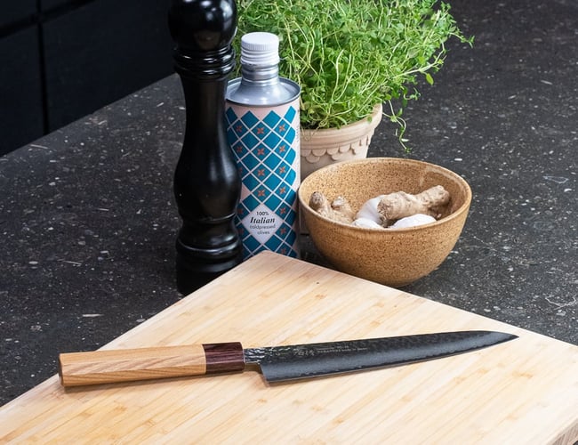 Webshop med unikke håndlavede japanske knive til salg.