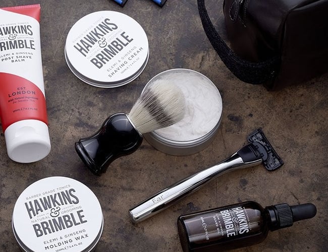 Webshop med barberblade og plejeprodukter til mænd - Betal kun for varelageret! - med omsætning til B2B og B2C