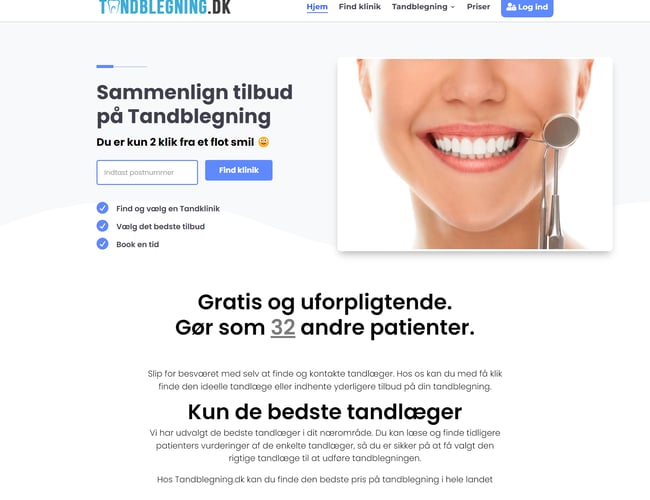 Din Portal til de Bedste Tandblegningstilbud i Danmark!