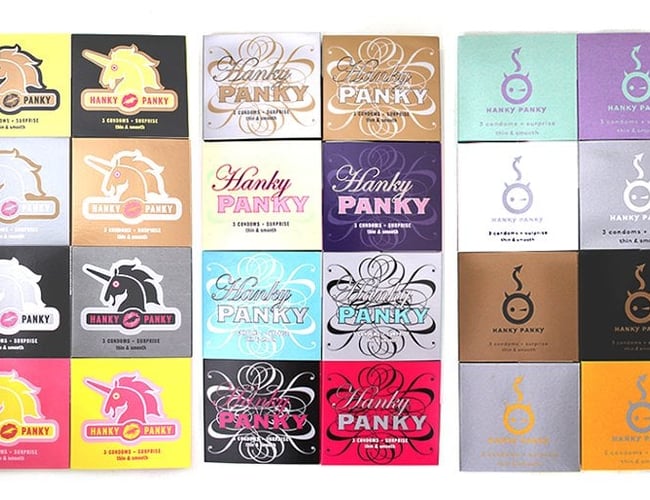 HANKY PANKY ApS sælges. Populært og attraktivt brand. Salg af kondomer + surprise i eksklusive design æsker.