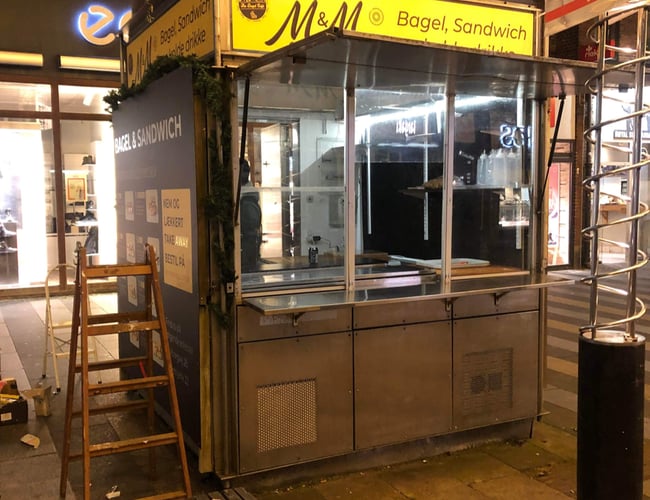 Mini butik på super placering