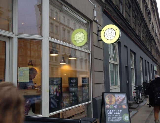 Første butik indenfor nyt fastfood / take-away kædekoncept