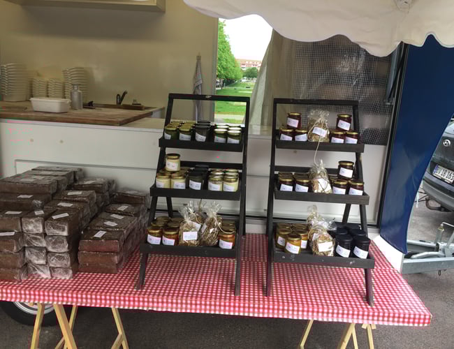 Salgsvogn med stenovn og salg af friskbagt brød - Omsætning 1 mio kr. 2018