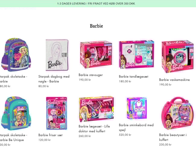 Legeventyr.dk | 100% Køreklar dropship webshop med Legetøj | Dansk Leverandør