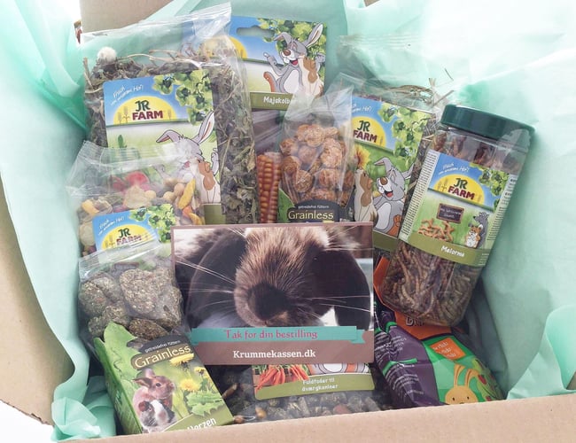 Krummekassen.dk - Webshop med dyretilbehør indenfor spændende, foder og snacks til kaniner og gnavere. - Shopify