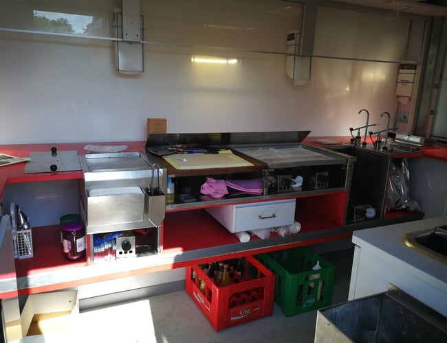 Pølsevogn Haaning de luxe model - Afhentning i Rungsted