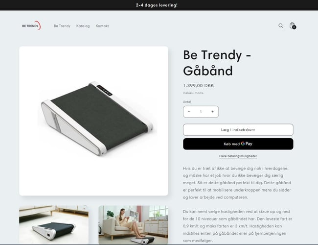 Køreklar webshop | Stort udviklingspotentiale | Indenfor boligforbedring