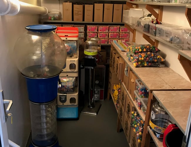 Slikautomat forretning med passiv indtjening - Resultat: 151.000 kr. 2018