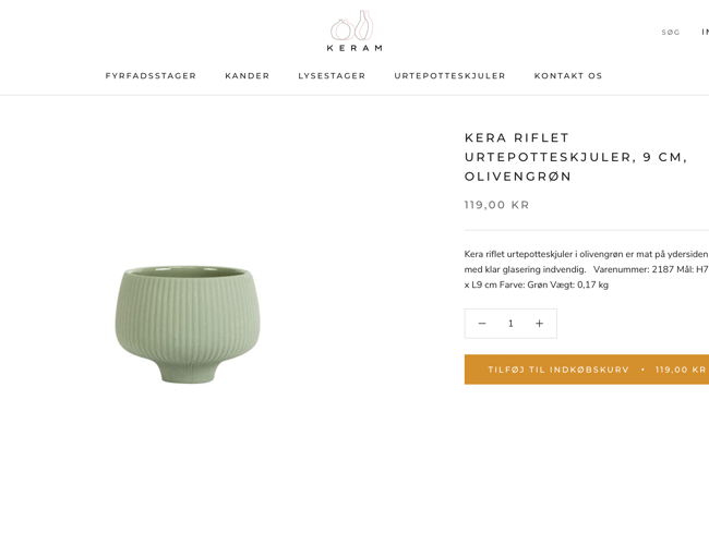 Køreklar Nordisk keramik webshop KERAM.DK - med dansk dropshipping leverandør!