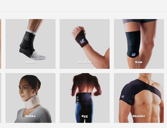 Webshop med bandager sælges - Månedlig omsætning på ca. 20.000 kr. - Wordpress