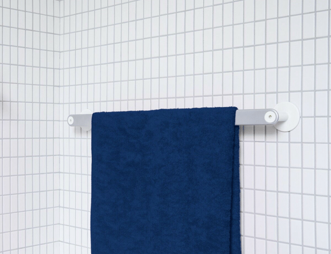 moderne sortiment af badeværelsesudstyr