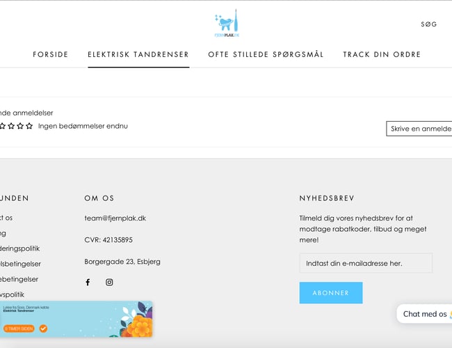 OMSAT FOR 30.000+ - Fjernplak.dk - Dropship Webshop med plakfjerner