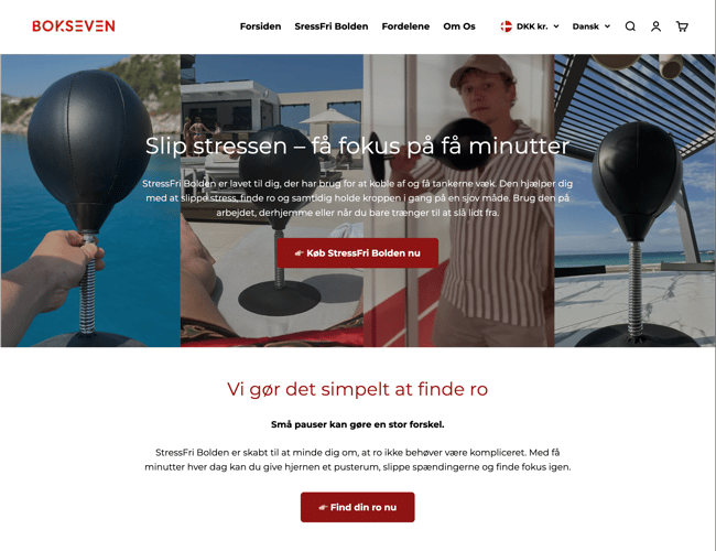 Køreklar webshop med stort potientale 