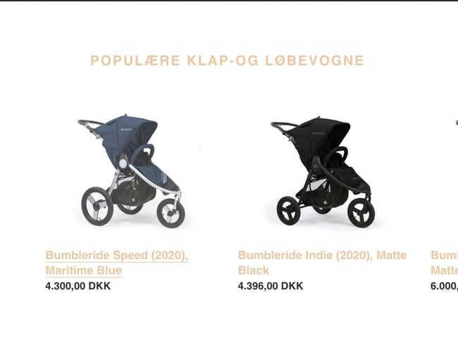 Dropshipping butik med salg af baby-børne udstyr