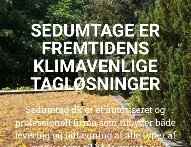 Sedumtag.dk