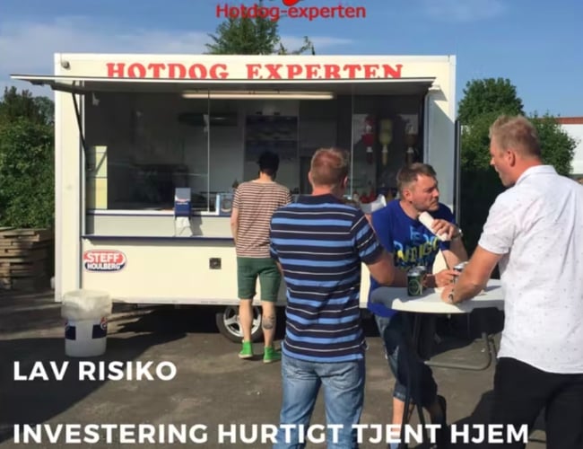 Pølsevogns koncept til salg med arrangement bookinger - Tjen 340.000 kr. som bibeskæftigelse - Trekantområdet