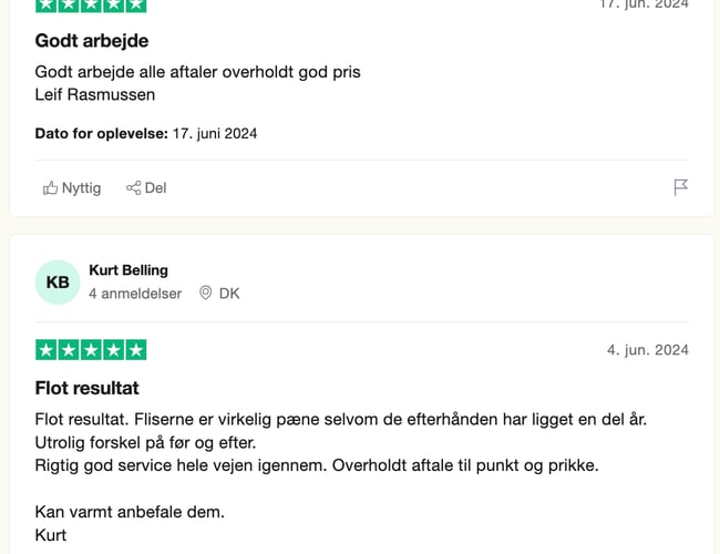 Etableret fliserens virksomhed med stort potentiale