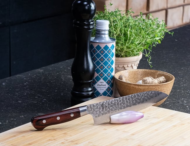 Webshop med unikke håndlavede japanske knive til salg.