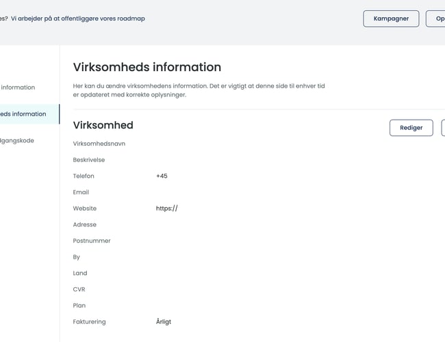 SaaS markedsføringsværktøj til virksomheder