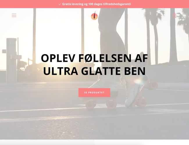 Silkehuden.dk - Webshop med den populære IPL Hårfjerner