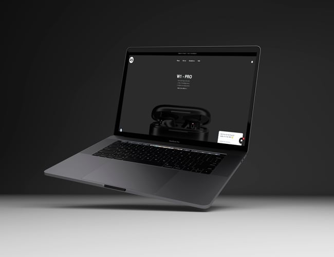 Webshop med høretelefoner af høj kvalitet sælges - EGET BRAND 