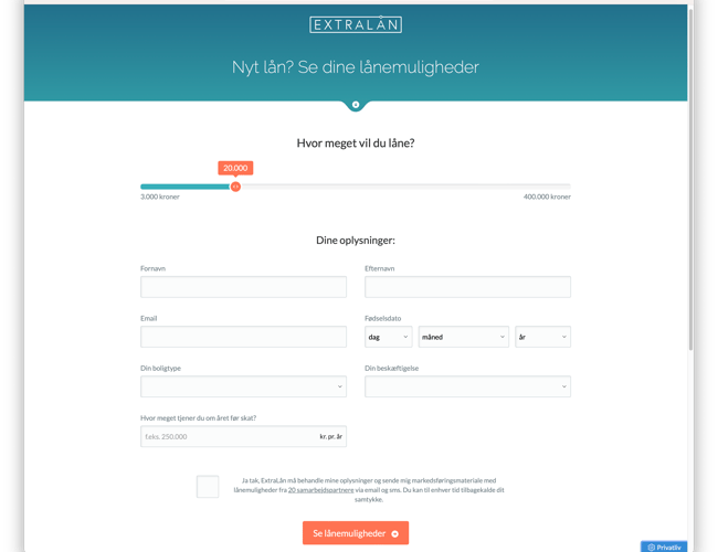 Selskab med 4 veletablerede og overskudsgivende låneformidlingssites sælges - over 100.000 registrerede brugere i Danmark - kræver kun 10 minutters arbejde om ugen