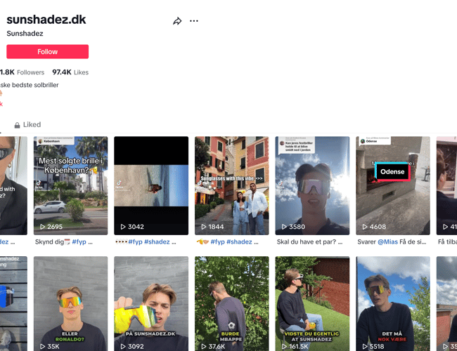 Webshop med omsæting 