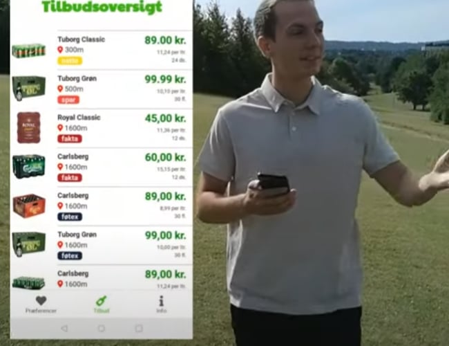 Billige Bajer (App + hjemmeside) til salg - Find tilbud på øl nær dig