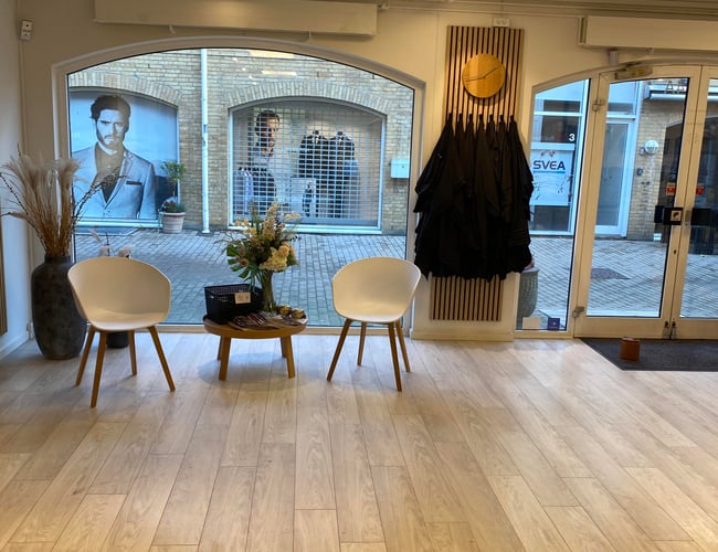 Frisørsalon i Allerød/Lillerød til salg - med altid gode bookede lister