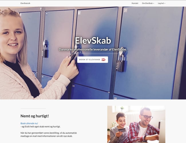 Attraktiv udlejningsvirksomhed - Udlejning af skabe til primært skoler. Pris nedsat da jeg ønsker handel. 