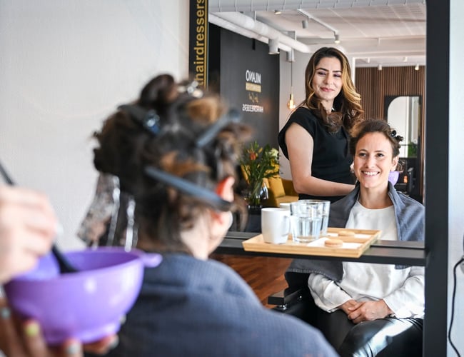 Frisør og Skønhedssalon til salg i Hvidovre - Månedlige leje udgør 10.000 kr. om måneden