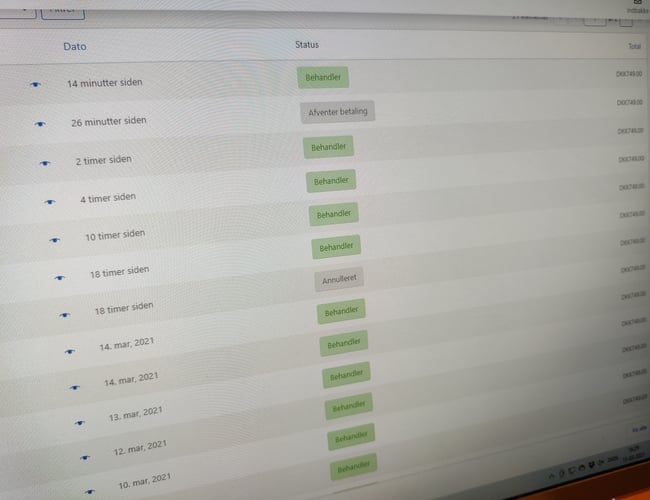 Dealsite med stort dansk varelager, kunder og aktiv målrettet SEO-ranking som bliver bedre og bedre